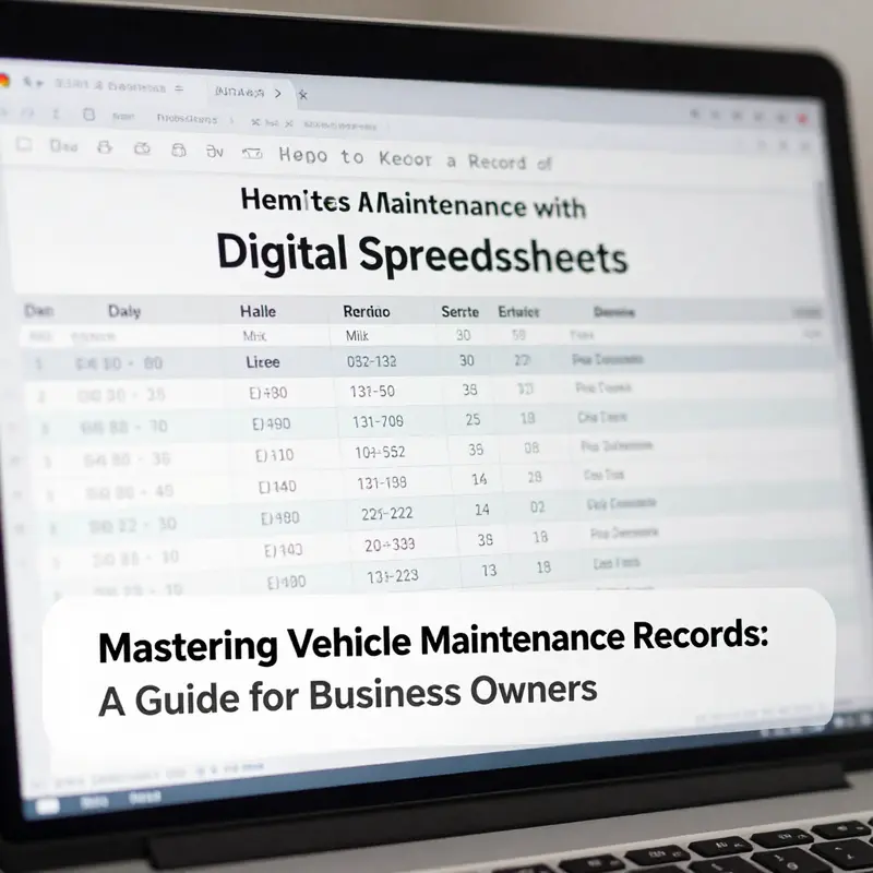 Smartphone apps provide streamlined vehicle maintenance tracking for business owners.