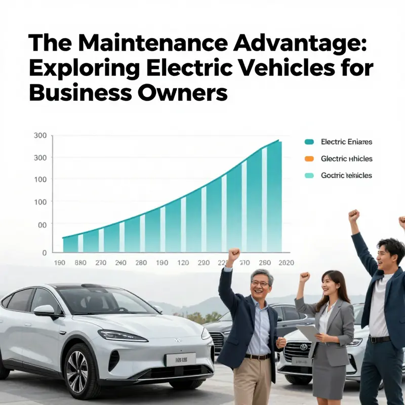 Comparative view of traditional gasoline and electric vehicles in a workshop setting.