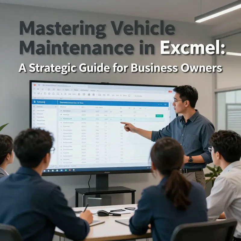 A business owner carefully outlines the core needs for an effective vehicle maintenance system.