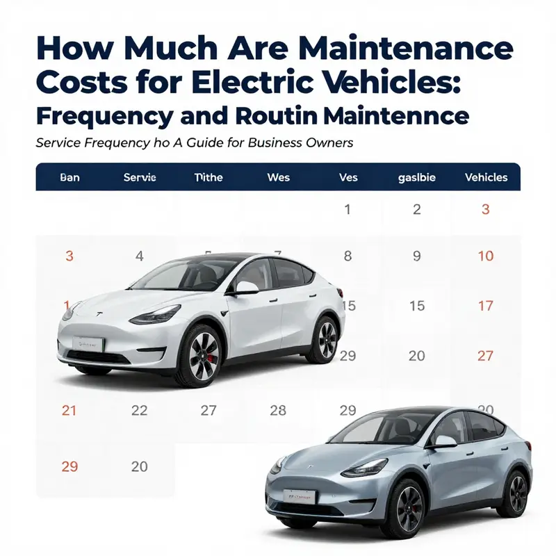 A comparison of maintenance costs that illustrates the factors leading to lower expenses for electric vehicles.