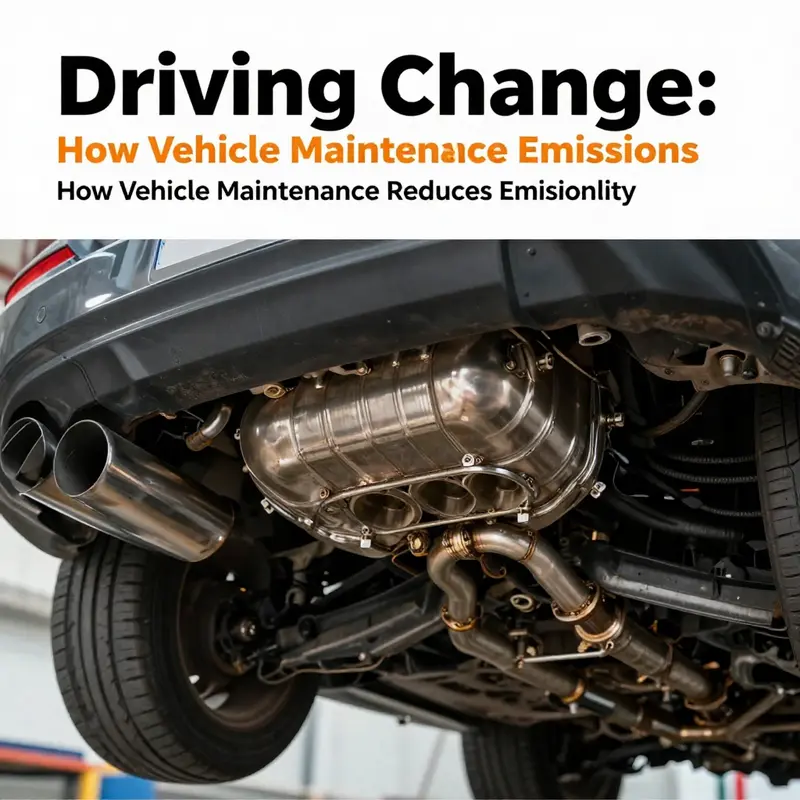 Regular engine maintenance ensures maximum efficiency and reduced emissions.