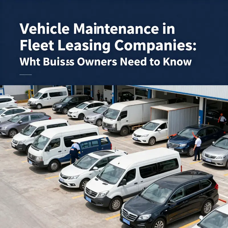 A diverse fleet receiving essential maintenance in a dedicated service area.