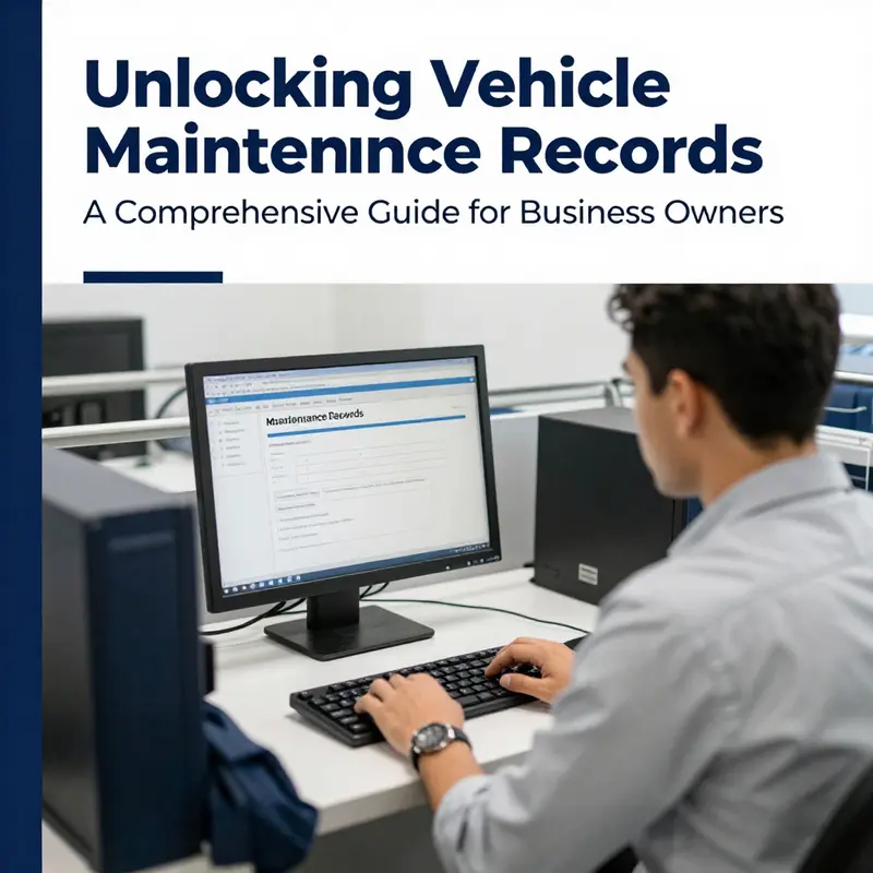 Accessing vehicle maintenance records through a third-party app.