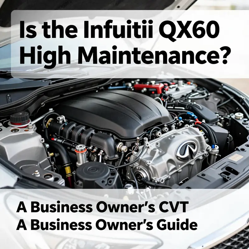 A clear visual representation of the Infiniti QX60’s maintenance schedule, essential for understanding regular upkeep requirements.