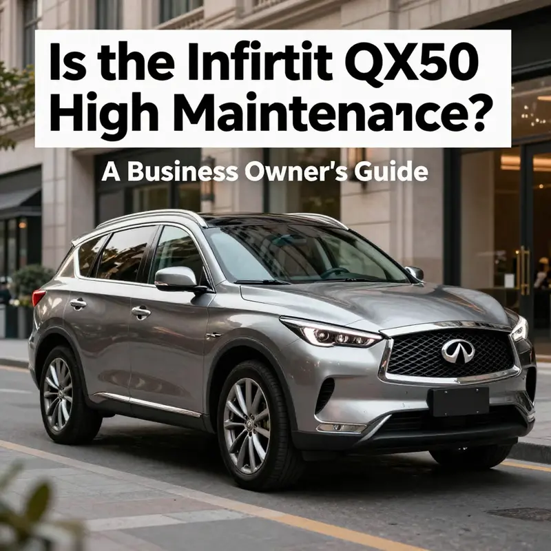 An Infiniti QX60 parked in a stylish urban landscape, showcasing its modern design.