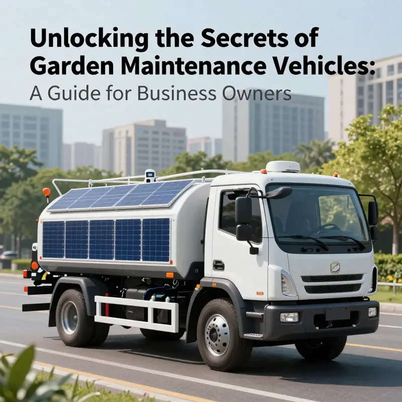 Garden watering trucks are crucial for effective irrigation in large outdoor spaces.