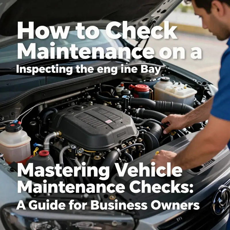 Mechanic evaluating vehicle maintenance records for completeness and reliability.