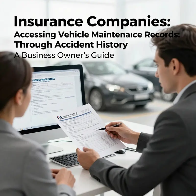 Using a third-party data platform to access comprehensive vehicle maintenance records.