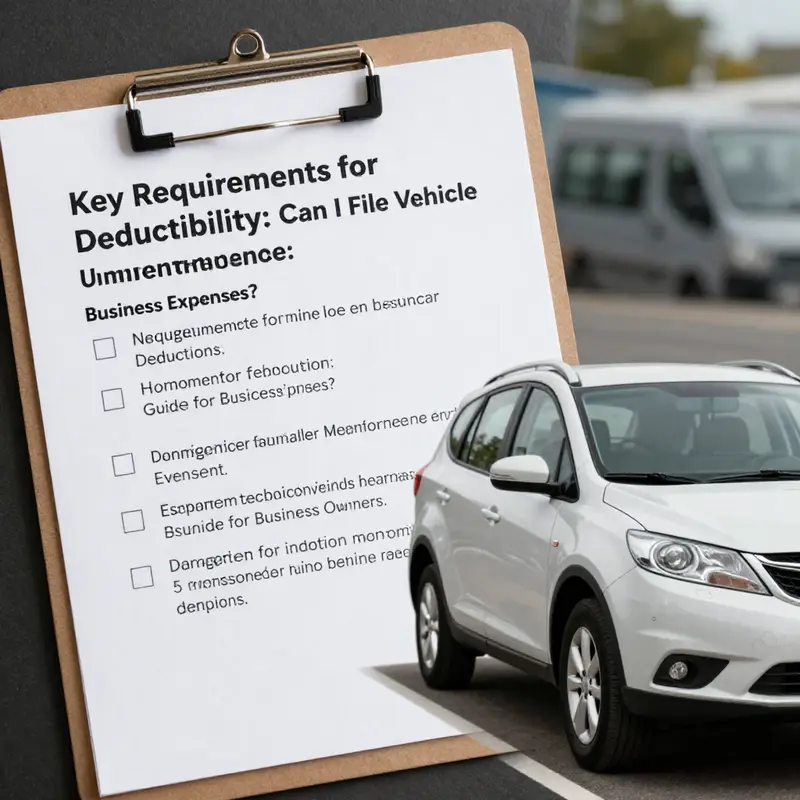Understanding when vehicle maintenance costs can be deducted is essential for business owners.