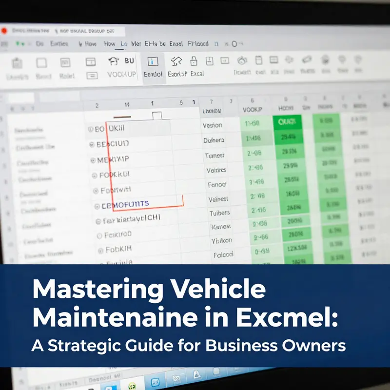 A business owner carefully outlines the core needs for an effective vehicle maintenance system.