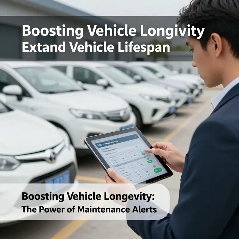 A business owner utilizes maintenance alerts to proactively schedule vehicle servicing, ensuring optimal performance and longevity.