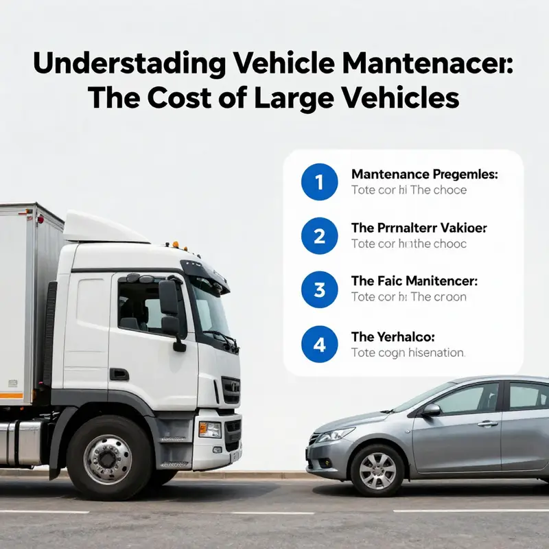 A mechanic conducting a maintenance inspection on a large truck, illustrating the complexity involved.