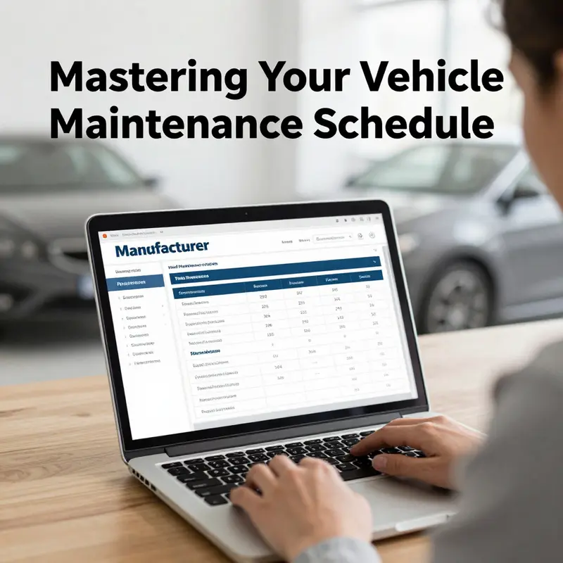 The owner’s manual is the primary source for understanding your vehicle’s maintenance needs.