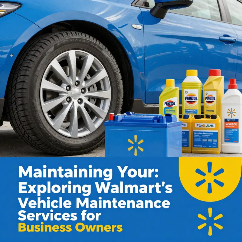 Walmart Auto Care Center: A hub for efficient vehicle maintenance services.