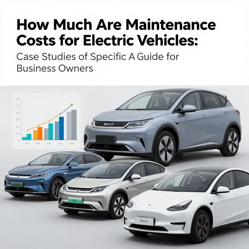 A comparison of maintenance costs that illustrates the factors leading to lower expenses for electric vehicles.
