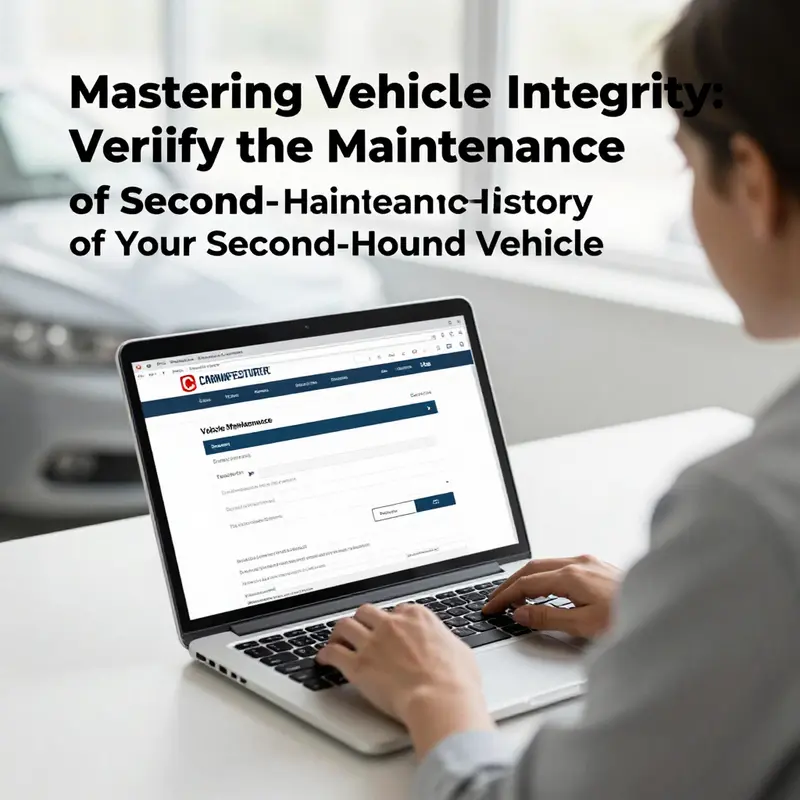 A business owner reviewing official maintenance records online, ensuring the vehicle’s history is transparent.