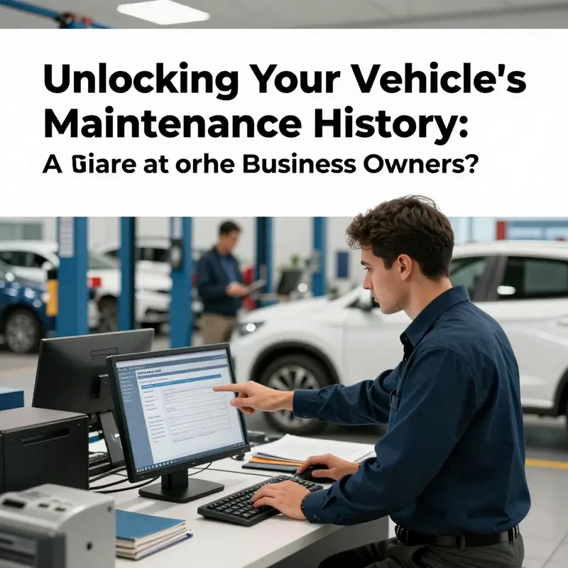 Using third-party platforms can streamline vehicle maintenance history lookup.