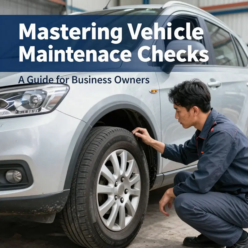 Mechanic evaluating vehicle maintenance records for completeness and reliability.