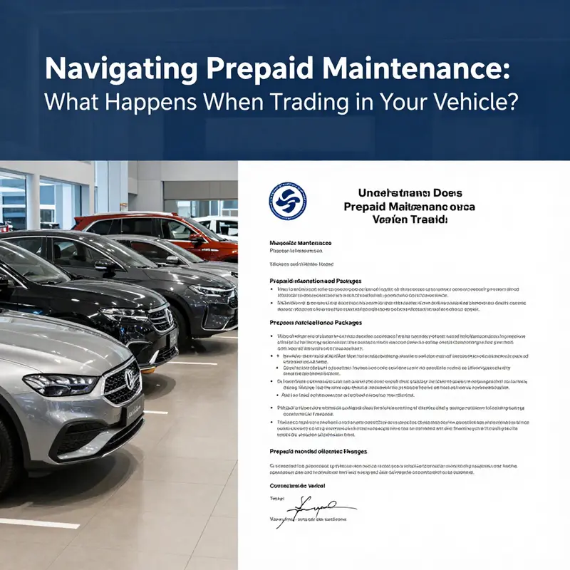 The impact of prepaid maintenance packages tied to a vehicle or person.