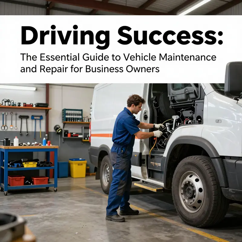 A technician conducting preventive maintenance to ensure vehicle longevity and performance.