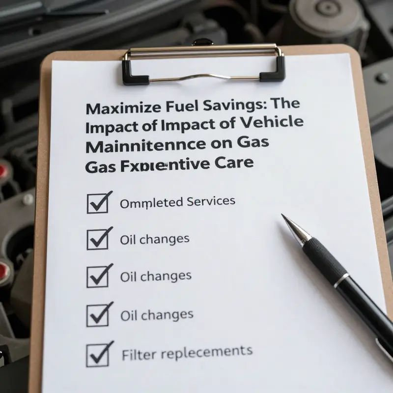 Regular engine checks ensure optimal performance and fuel efficiency.