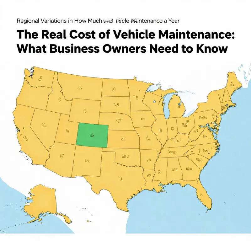 A breakdown of typical annual vehicle maintenance costs for business owners.