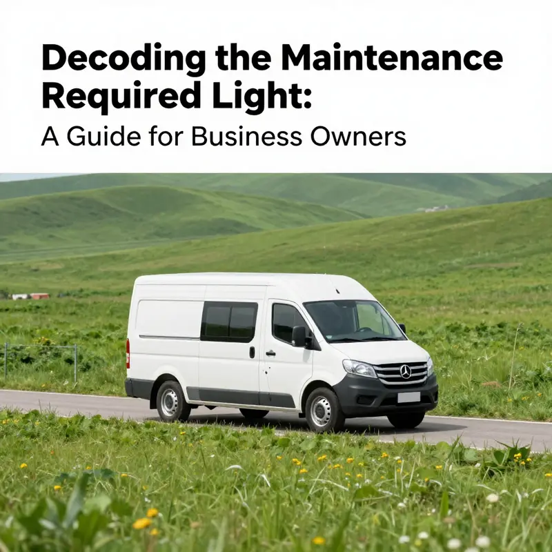 Understanding the Maintenance Required light on a vehicle dashboard is crucial for effective maintenance scheduling.