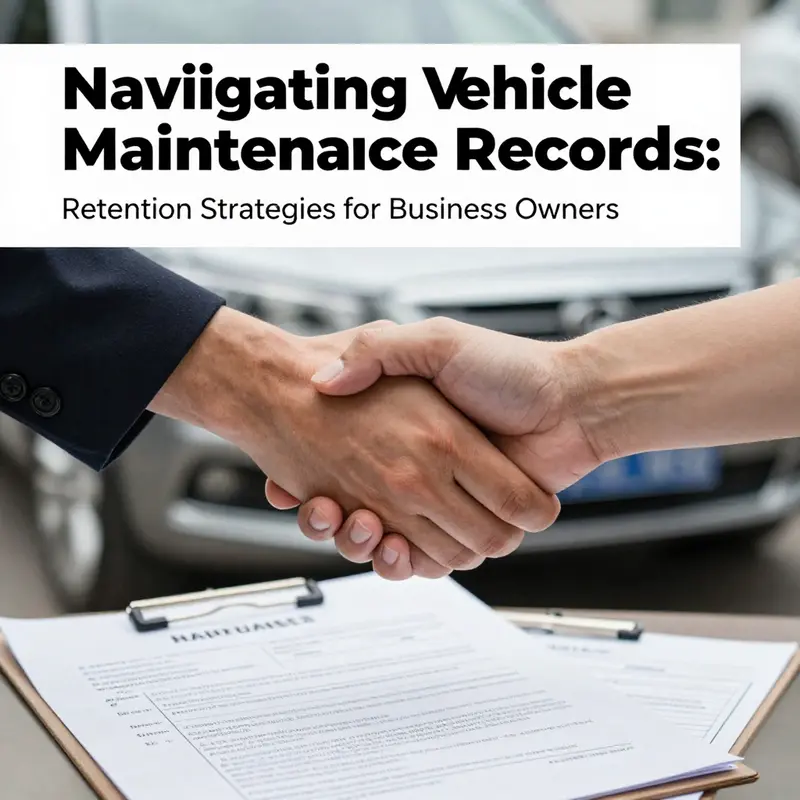 Navigating legal requirements for vehicle maintenance record retention.