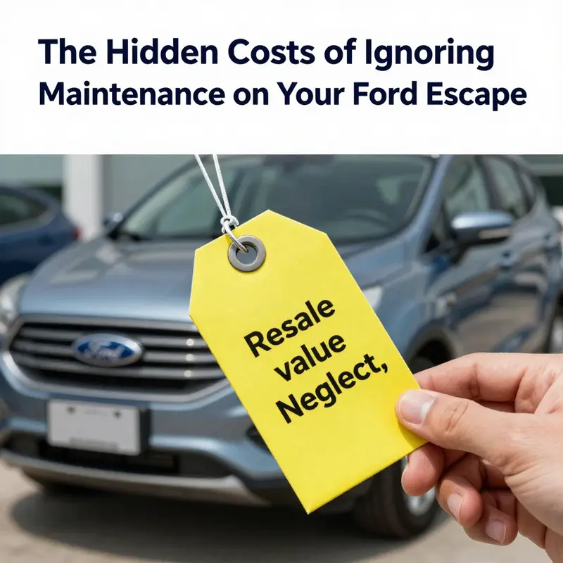 A mechanic highlights the risks associated with ignoring maintenance on the Ford Escape.