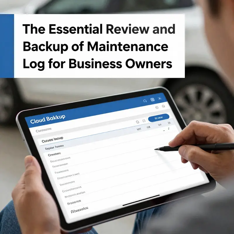 Exploring digital and paper options to capture maintenance data.