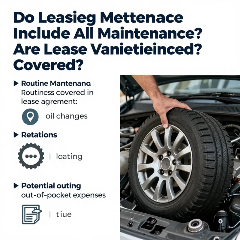 Key sections of a lease contract detailing maintenance responsibilities.