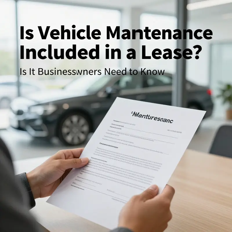 Understanding routine vehicle maintenance clauses in lease agreements.