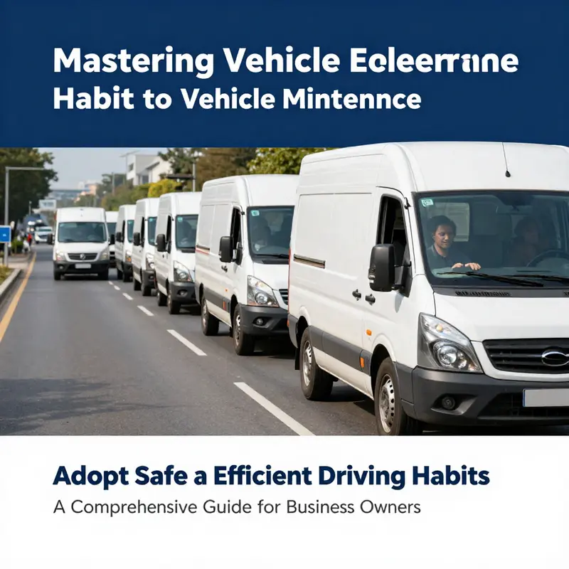 A business owner engages with the vehicle maintenance handbook to ensure proper scheduling.