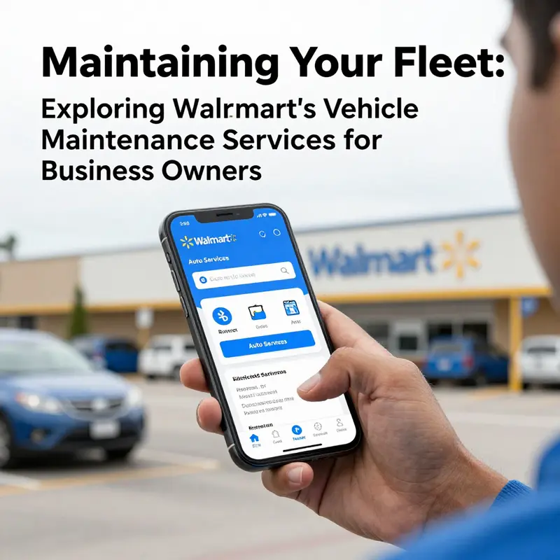 Walmart Auto Care Center: A hub for efficient vehicle maintenance services.