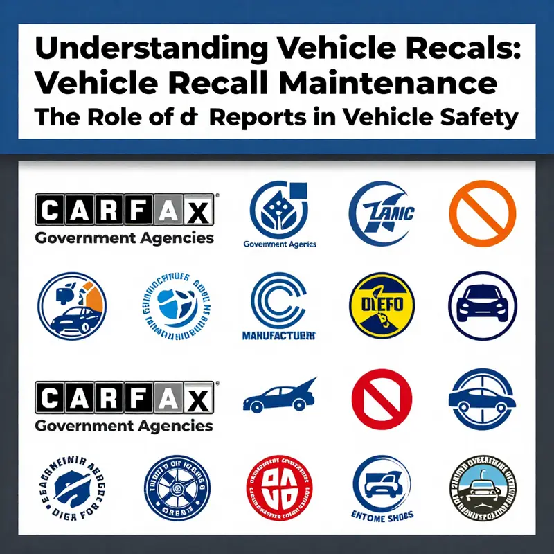 An overview of recall information on a Carfax report.