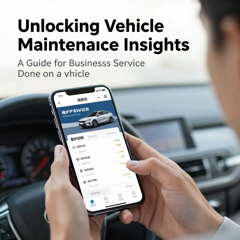 Utilizing mobile apps for quick access to vehicle maintenance records.