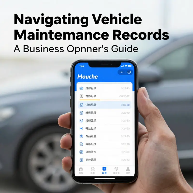 Using a third-party data platform to access comprehensive vehicle maintenance records.