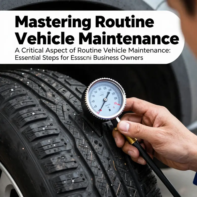 A mechanic performing fluid checks to ensure optimal vehicle performance.