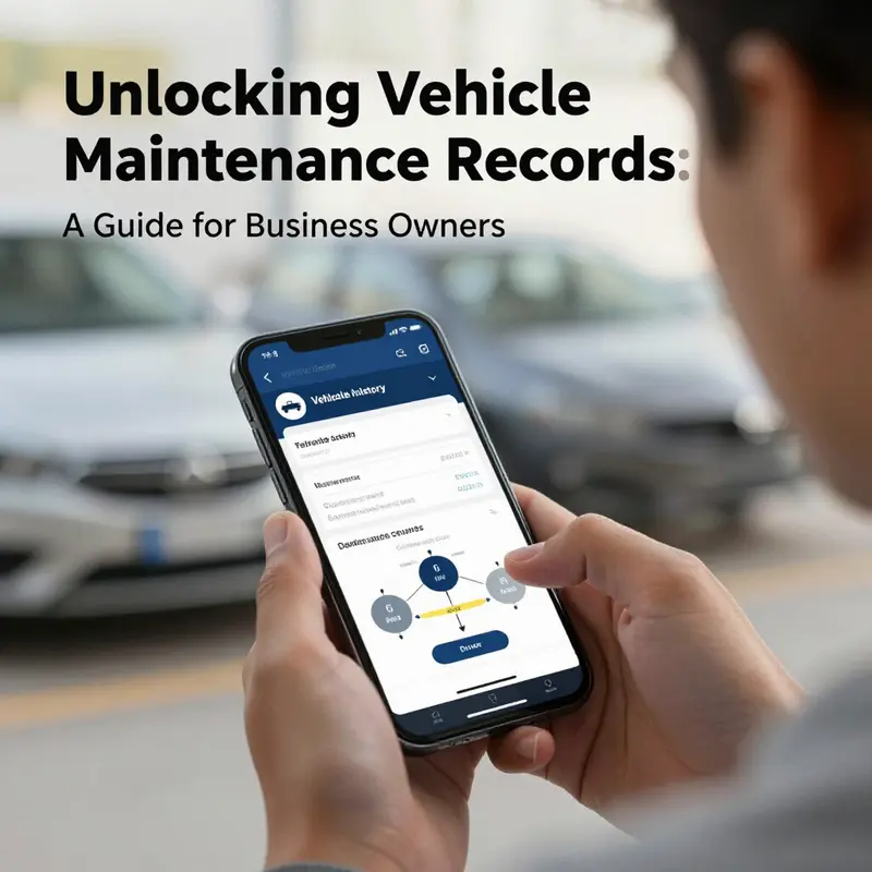 Accessing vehicle maintenance records via trusted third-party platforms.