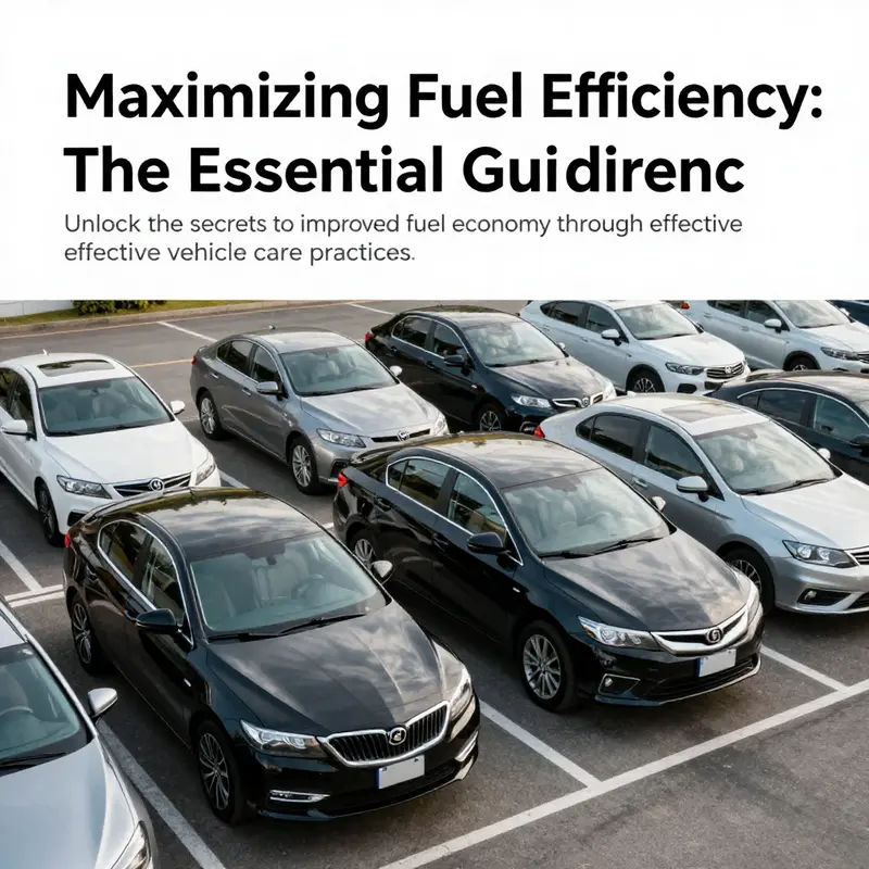 A fleet of organized and well-maintained vehicles showcasing effective vehicle maintenance principles.