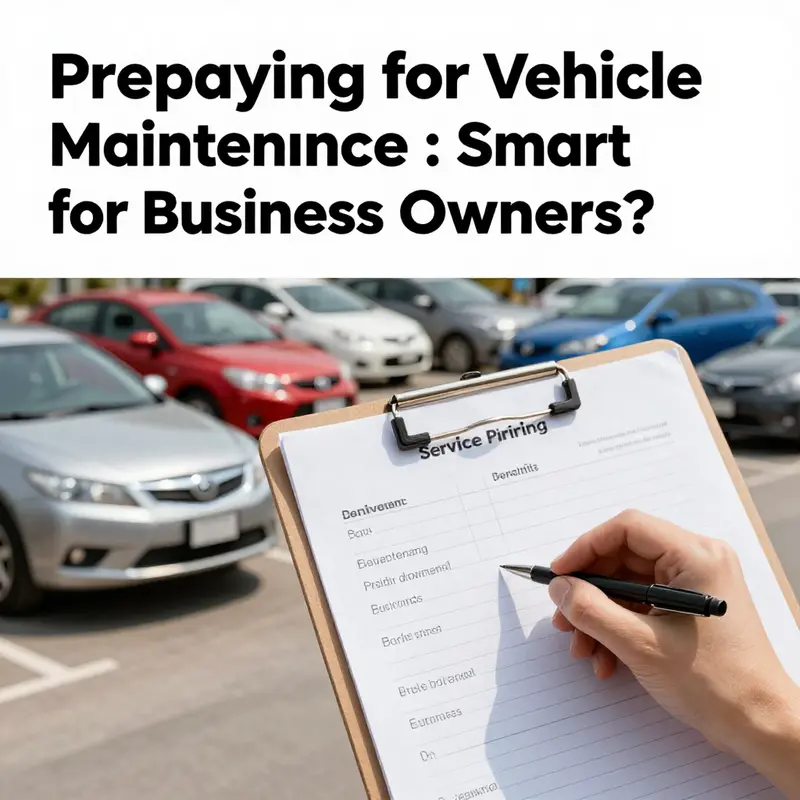 A diverse array of vehicles lined up for service, showcasing the planning aspect of maintenance.