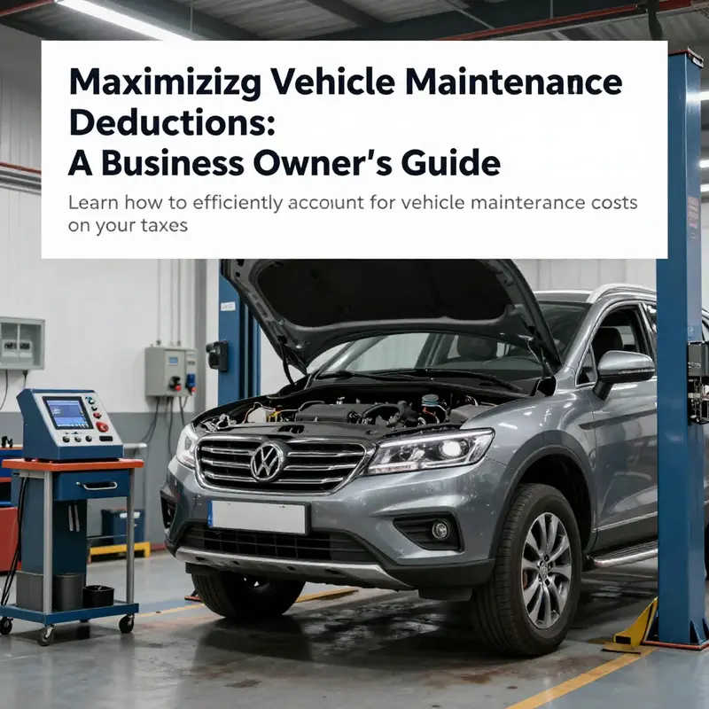 Workshop focusing on vehicle maintenance, showcasing a vehicle being serviced.