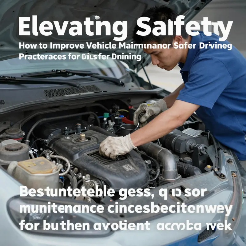 A responsible driver exemplifying safe driving habits on the road.