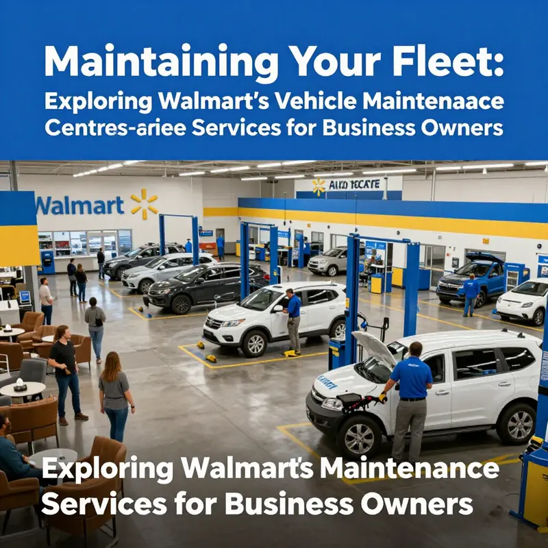 Walmart Auto Care Center: A hub for efficient vehicle maintenance services.