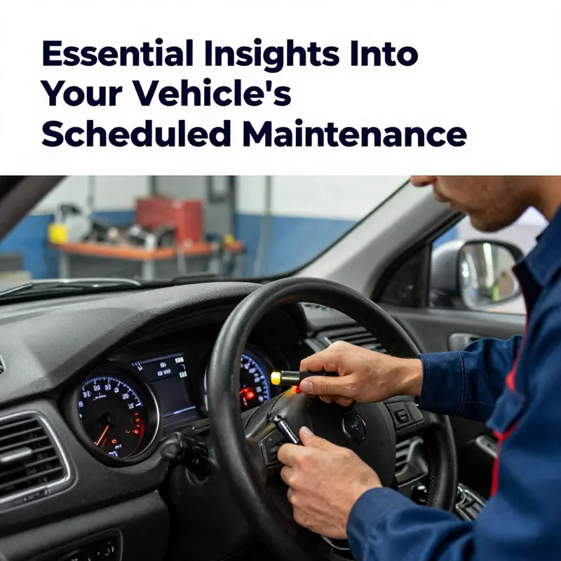 A visual representation of the importance of recognizing scheduled maintenance alerts.