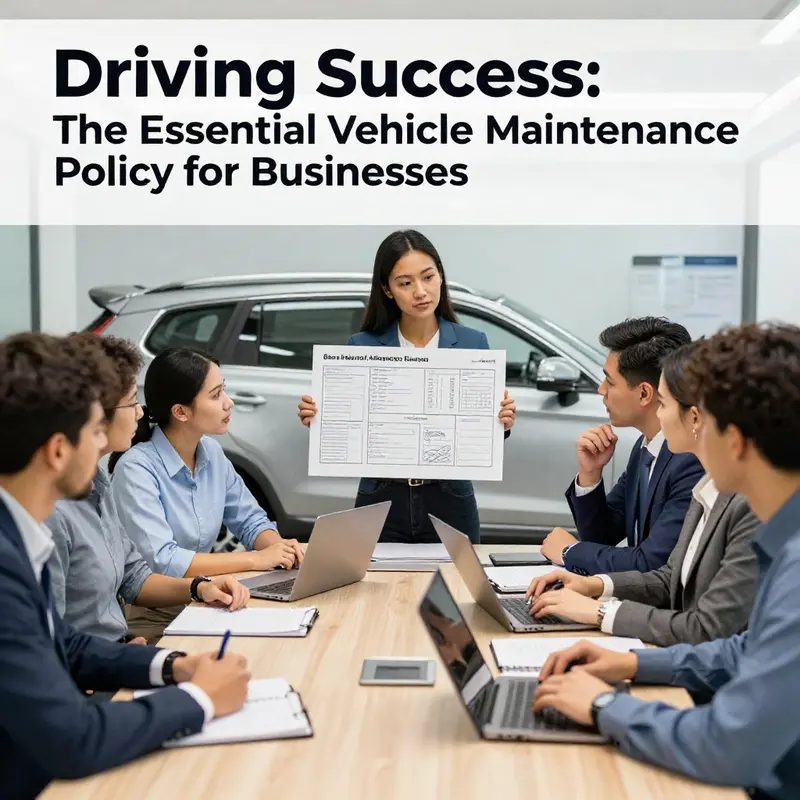 The significance of a robust vehicle maintenance policy in managing a diverse fleet.