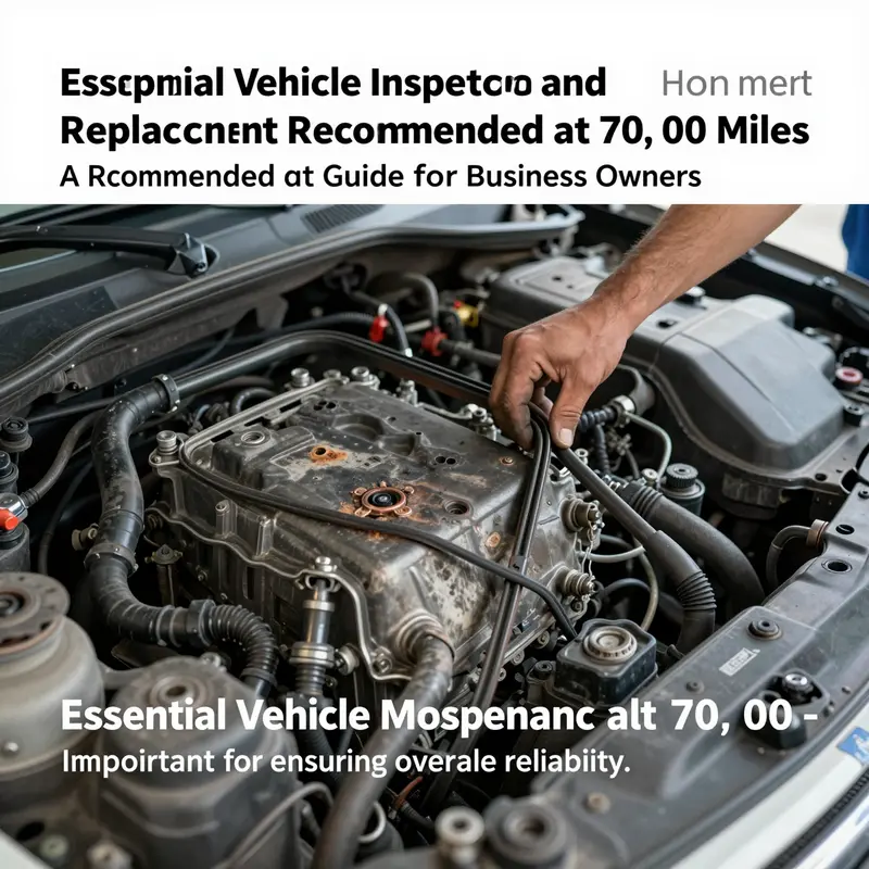 Regular engine and fluid maintenance is crucial for keeping your business vehicles running smoothly.
