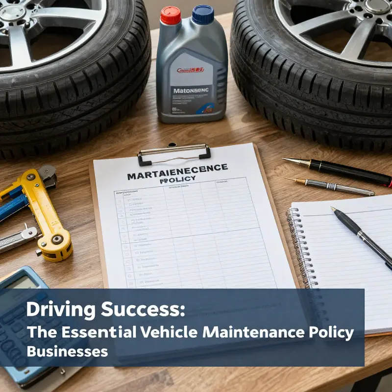 The significance of a robust vehicle maintenance policy in managing a diverse fleet.