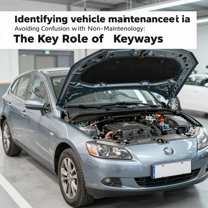 Keyway and key system essential for torque transmission in vehicles.