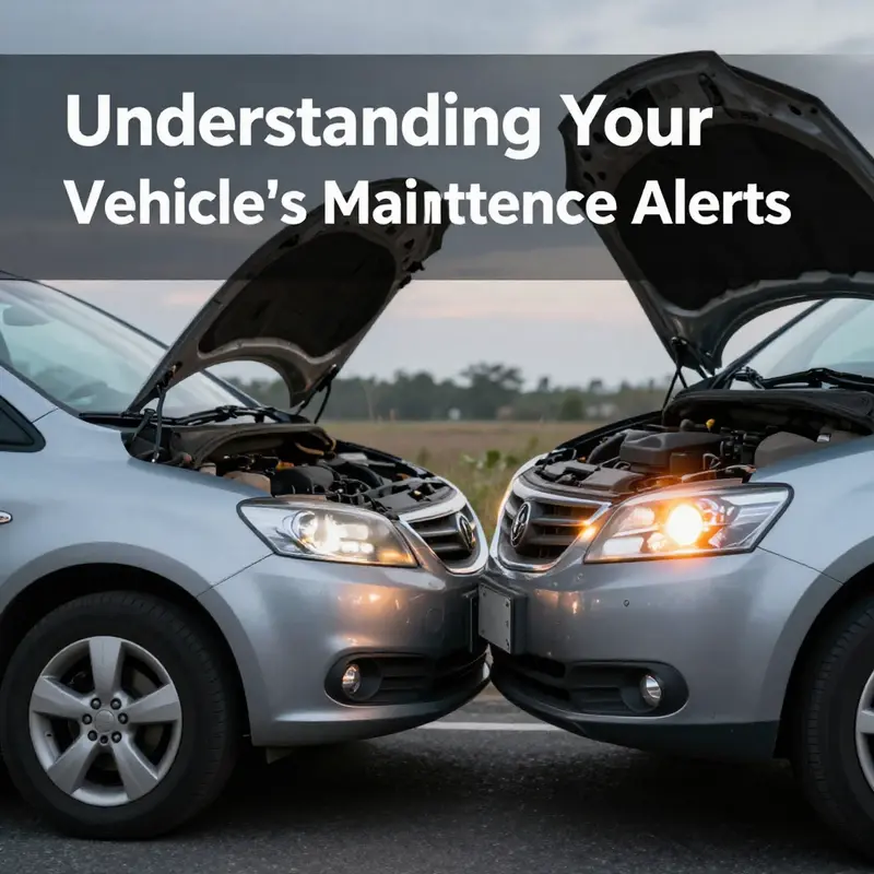 A clear view of a vehicle dashboard showcasing the Maintenance Required light.